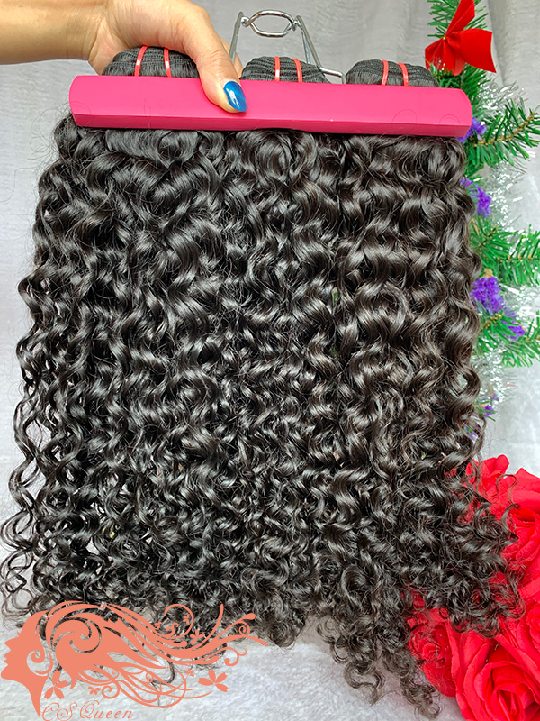 Csqueen Mink hair Exotic Wave Hair Weave Brazilian Human hair